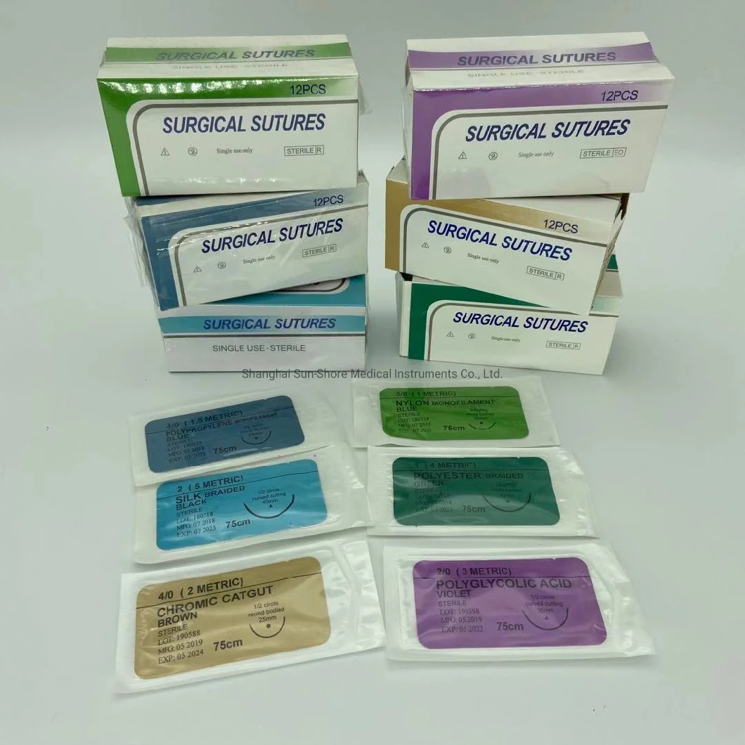 Disposable Absorbable Surgical Suture with Needle Manufacturer