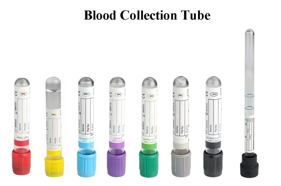 Medical Laboratory Instruments Gray Pet/Glass vacuum Blood Collection Tube (EDTA+NaF)