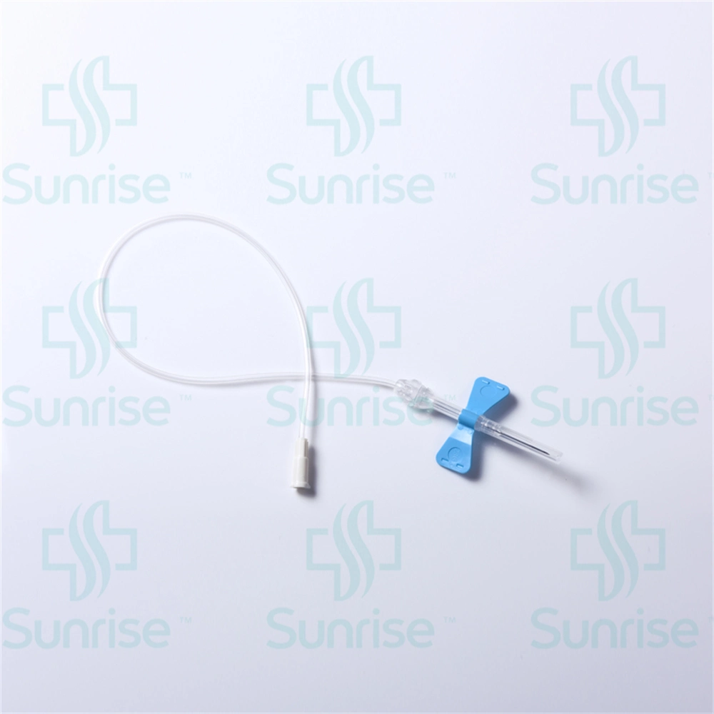 Disposable Butterfly Injection Needle Aiguille Infusion Scalp Vein Set for Transfusion