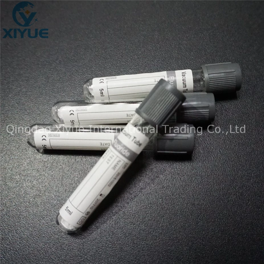 Disposable Medical Plain PP Pet Vacuum Blood Collection Tube Tubes