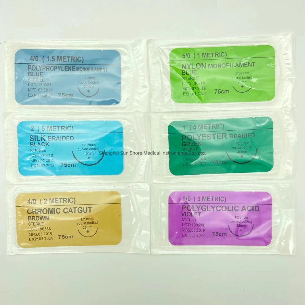 Disposable Absorbable Surgical Suture with Needle Manufacturer