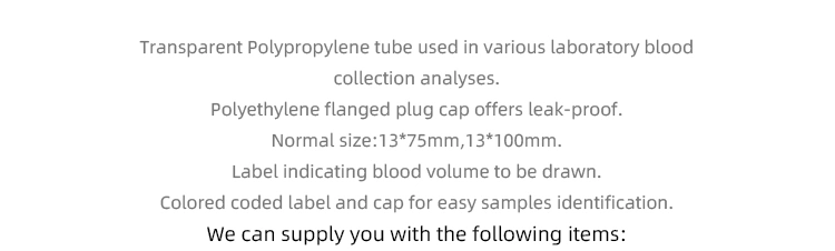 New Arrival 1.28ml Blood Collection Tubes Stand Glass ESR Blood Tube