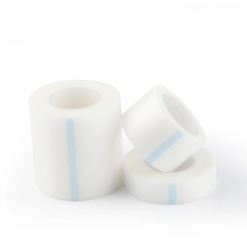 Medical Supplies Surgical Waterproof Zinc Oxide Micropore PE Non Woven Silk Adhesive Plaster Tape for Skin Wound Care Dressing with FDA CE ISO13485
