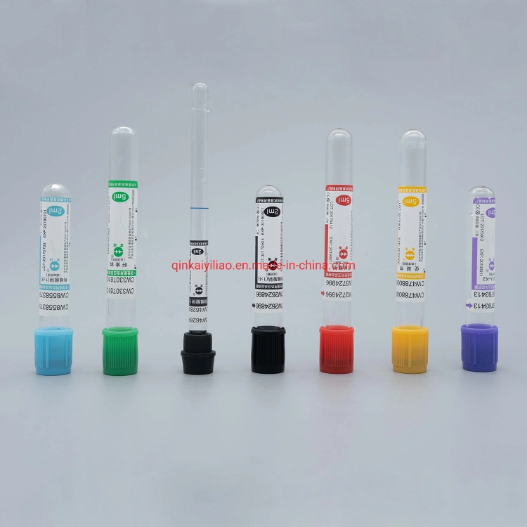 Disposable Medical Vacuum Blood Collection Tube Approved