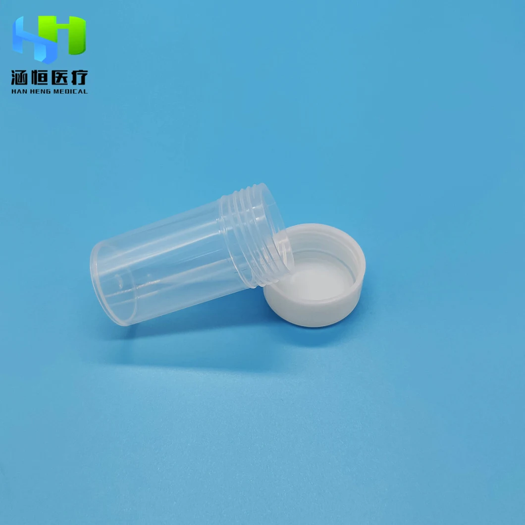 Disposable Plastic Specimen Tube 20ml Medical Plastic Tubes for Laboratory Factory Directly Offer