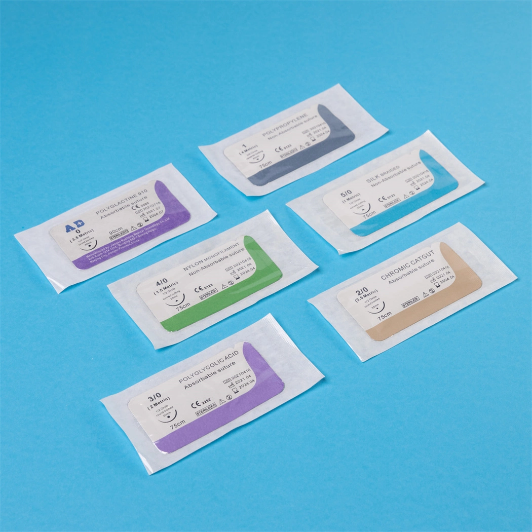 Medical Disposables Surgical Suture with Needle