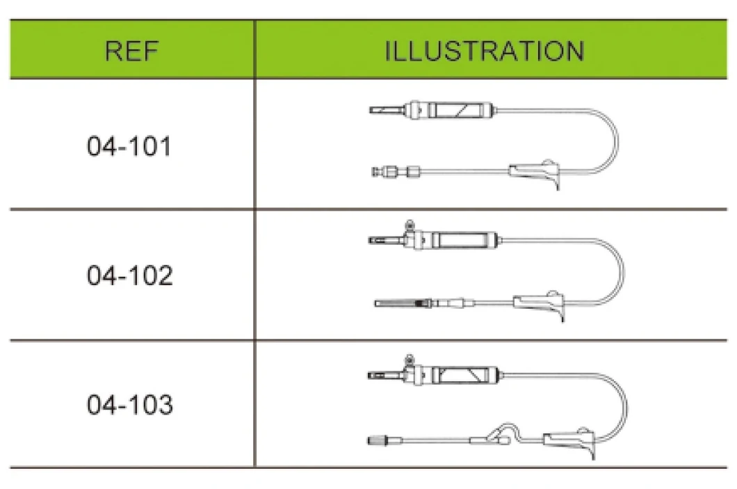 OEM Apparatus China Disposable Transfusion Set with Sterile Luer Slip