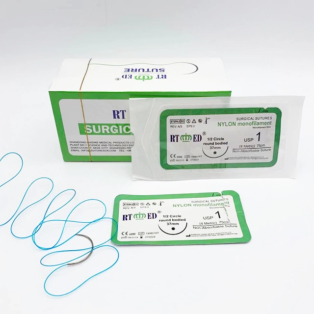 Shandong Haidike Nylon Surgical Suture with Needle